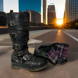 Dr. Martin Punk Boots Women’s US9 Punk, Rock, Metal, Goth Style Boots